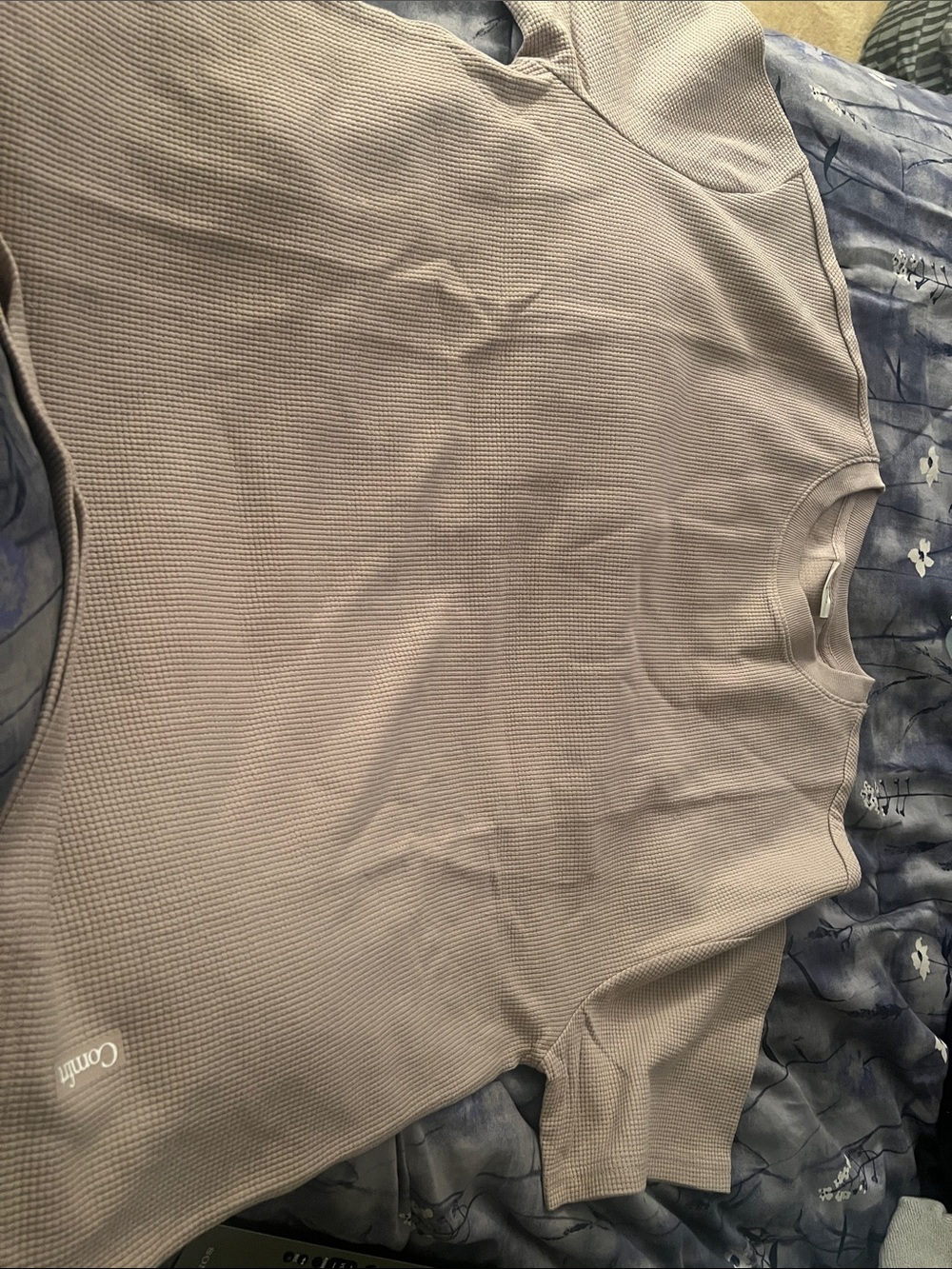 Comfort Colors Short-Sleeve Waffle Tee & Shorts in Light Tan